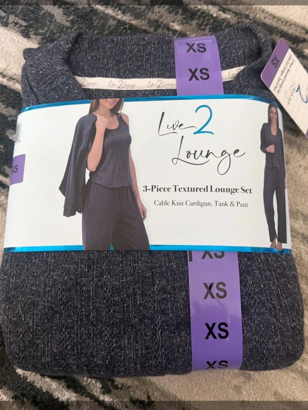 Live2Lounge Women's 3-piece Lounge Set Size X-Small XS
